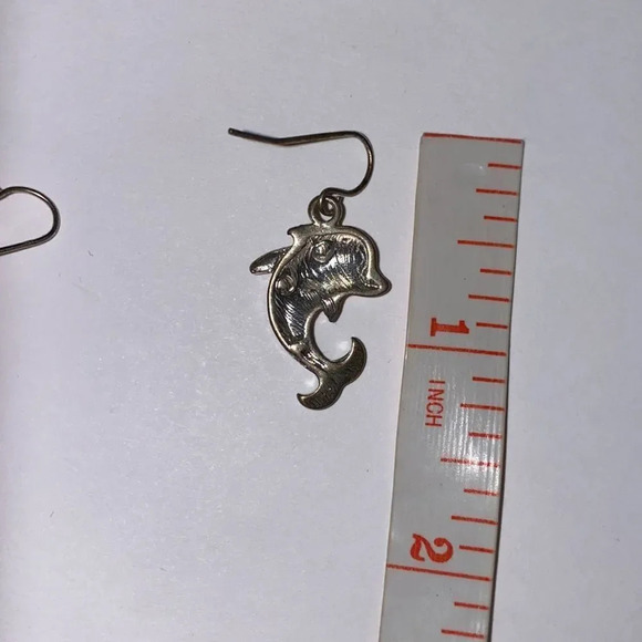 Dolphin earrings - Picture 4 of 4